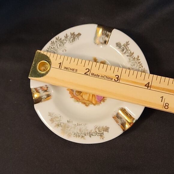 Vintage French Limoges Decorated Paris Ashtray! - Picture 3 of 6